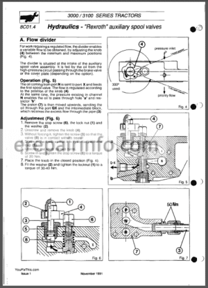 Photo 14 - Massey Ferguson 3000 3100 Service Manual Tractor