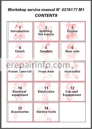 Photo 12 - Massey Ferguson 8200 Series Workshop Service Manual