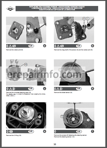 Photo 1 - Massey Ferguson 8600 Workshop Manual Tractor