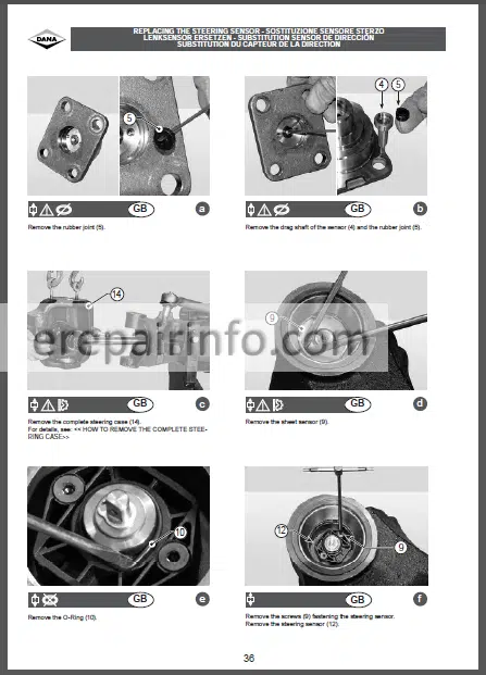 Photo 1 - Massey Ferguson 8600 Workshop Manual Tractor