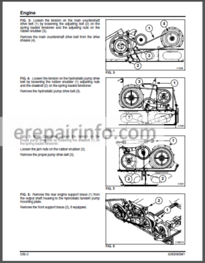 Photo 11 - Massey Ferguson 9690 9790 Workshop Service Manual Combine