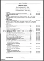 Photo 4 - McCormick CX 50 60 70 75 80 85 90 95 100 105 Series Service Manual Tractors