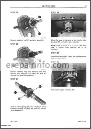 Photo 8 - McCormick CX 50 60 70 75 80 85 90 95 100 105 Series Service Manual Tractors