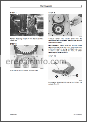 Photo 9 - McCormick CX50 CX60 CX70 CX80 CX90 CX100 Service Manual Tractors