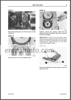 Photo 11 - McCormick CX50 CX60 CX70 CX80 CX90 CX100 Service Manual Tractors