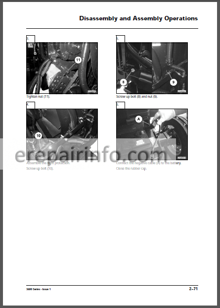 Photo 1 - Messey Ferguson 3600 Series Workshop Manual