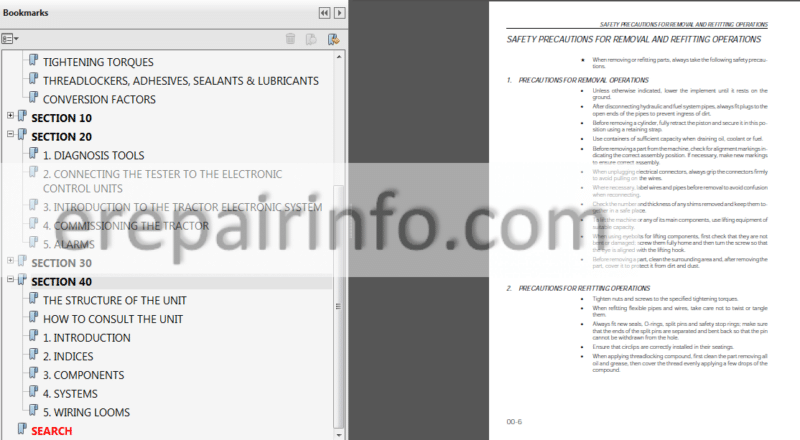 Photo 1 - Same Dorado 66 76 86 Power Shuttle Workshop Manual
