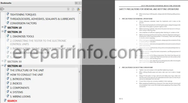Photo 1 - Same Dorado 66 76 86 Power Shuttle Workshop Manual