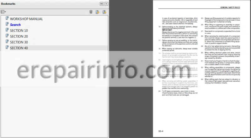 Photo 1 - Same Rubin 120 135 150 Worshop Manual