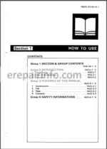 Photo 6 - Hitachi EX120 Workshop Manual