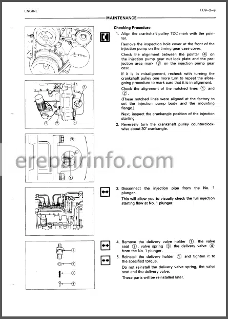Photo 1 - Hitachi EX120 Workshop Manual