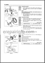Photo 2 - Hitachi EX27U and EX35U North America Repair Manuals