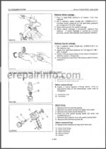 Photo 5 - Hitachi EX33Mu 58Mu Workshop Manual Excavator