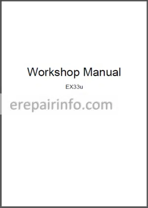 Photo 8 - Hitachi EX33u Workshop Manual