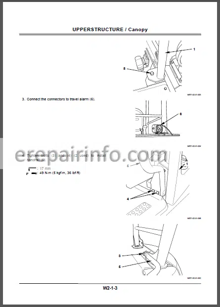Photo 1 - Hitachi EX50U North America Workshop Manual