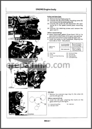 Photo 11 - Hitachi EX8-2B Workshop Manual Excavator