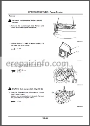 Photo 14 - Hitachi EX80U Workshop Manual