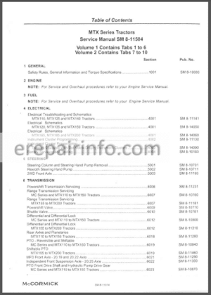 Photo 13 - McCormick MTX110 - MTX165 Repair Manual