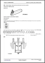 Photo 2 - JD 5103 5103S 5203 Technical Repair Manual TM2041