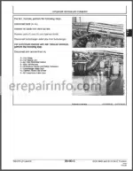 Photo 2 - JD 8100 8200 8300 8400 8110 8210 8310 8410 Technical Repair Manual TM1575