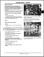 Photo 2 - JD 110 Technical Repair Manual TM1987