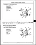 Photo 2 - JD 8235R 8260R 8285R 8310R 8335R 8360R Technical Repair Manual TM110319