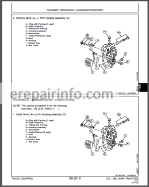 Photo 13 - JD 8235R 8260R 8285R 8310R 8335R 8360R Technical Repair Manual TM110319