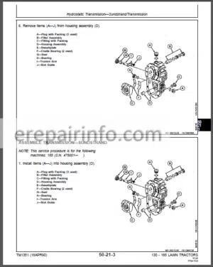 Photo 9 - JD 8235R 8260R 8285R 8310R 8335R 8360R Technical Repair Manual TM110319