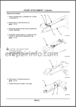 Photo 2 - Hitachi ZAXIS 40U 50U Workshop Manual Excavator