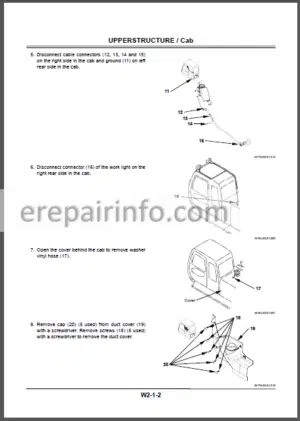 Photo 10 - Hitachi ZAXIS 450 450H 450LCH 460LCH Workshop Manual