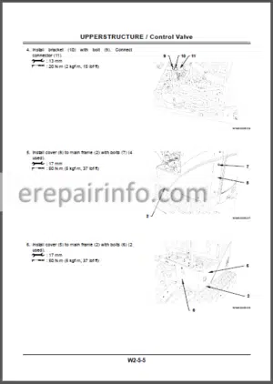 Photo 7 - Hitachi ZX17U-2 Service Manuals