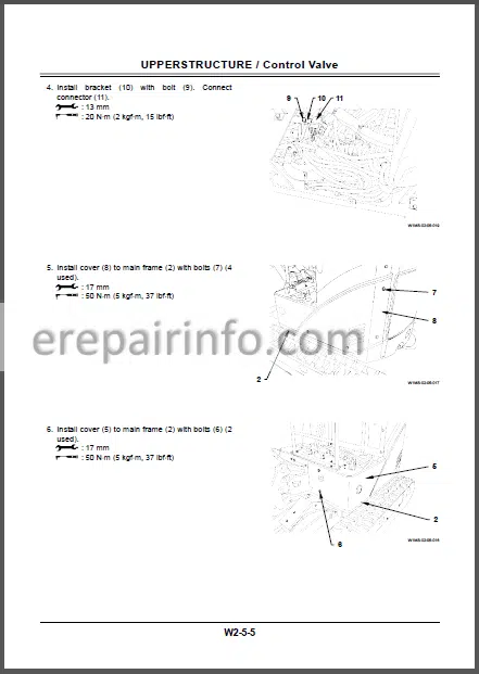 Photo 1 - Hitachi ZX17U-2 Service Manuals