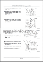 Photo 2 - Hitachi ZX 27U-3 30U-3 35U-3 Service Manuals