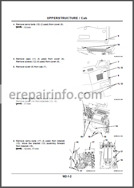 Photo 1 - Hitachi ZX 140W-3 Workshop Manual