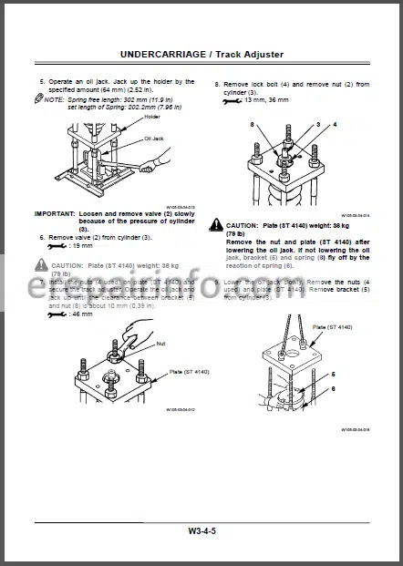 Photo 1 - Hitachi Zaxis 40U-2 50U-2 Workshop Manual