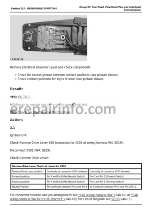 Photo 9 - JD 6010 6110 6210 6310 6410 6510 6610 6810 6910 Diagnosis And Tests Service Manual TM4552