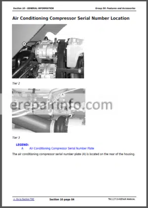 Photo 5 - JD 5083E(N) 5093E(N) 5101E(N) Technical Repair Manual TM112719