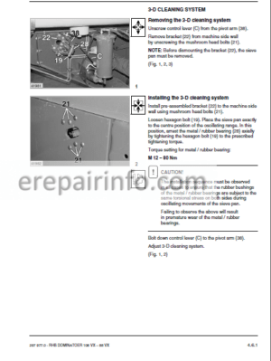 Photo 11 - Claas Dominator 108VX 98VX 88VX Repair Manual