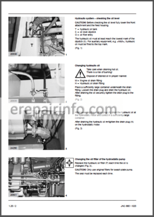 Photo 14 - Claas Jaguar 880 860 840 820 Repair Manual