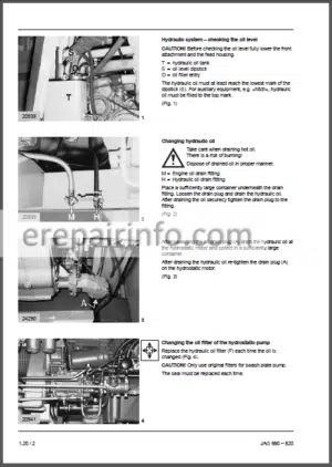 Photo 1 - Claas Jaguar 880 860 840 820 Repair Manual