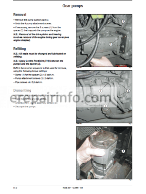 Photo 9 - Claas Nectis 217 227 237 247 257 267 Repair Manual