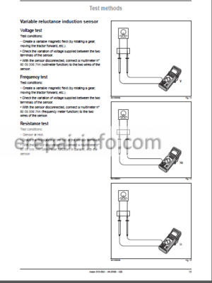 Photo 13 - Claas Renault Axion 810 820 830 840 850 Repair Manual Tractors