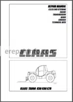 Photo 5 - Claas Targo K50 K60 K70 Repair Manual Telehandler