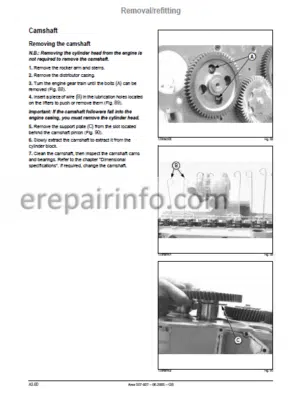 Photo 14 - Claas Renault Ares 547 557 567 577 617 657 697 Repair Manual