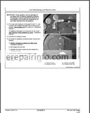 Photo 5 - JD 35D 50D Technical Repair Manual Excavator TM2264