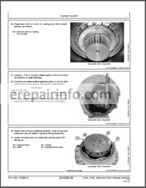 Photo 4 - JD 318D 319D 320D 323D Technical Repair Manual TM11399