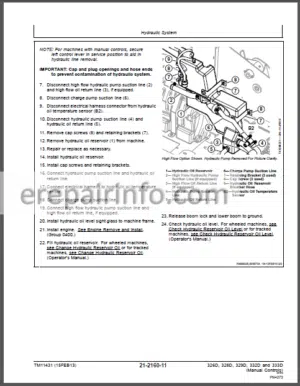 Photo 6 - JD 326D 328D 329D 332D 333D Technical Repair Manual TM11431