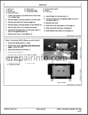 Photo 10 - JD 350DLC Operation & Test Technical Manual TM2359