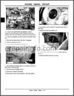 Photo 2 - JD 3215 3215A 3215B 3225B 3235 3235A 3235B Technical Repair Manual TM1534