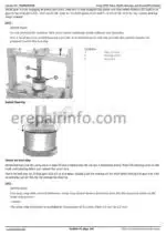 Photo 5 - JD 310SG 315SG Technical Repair Manual TM1884